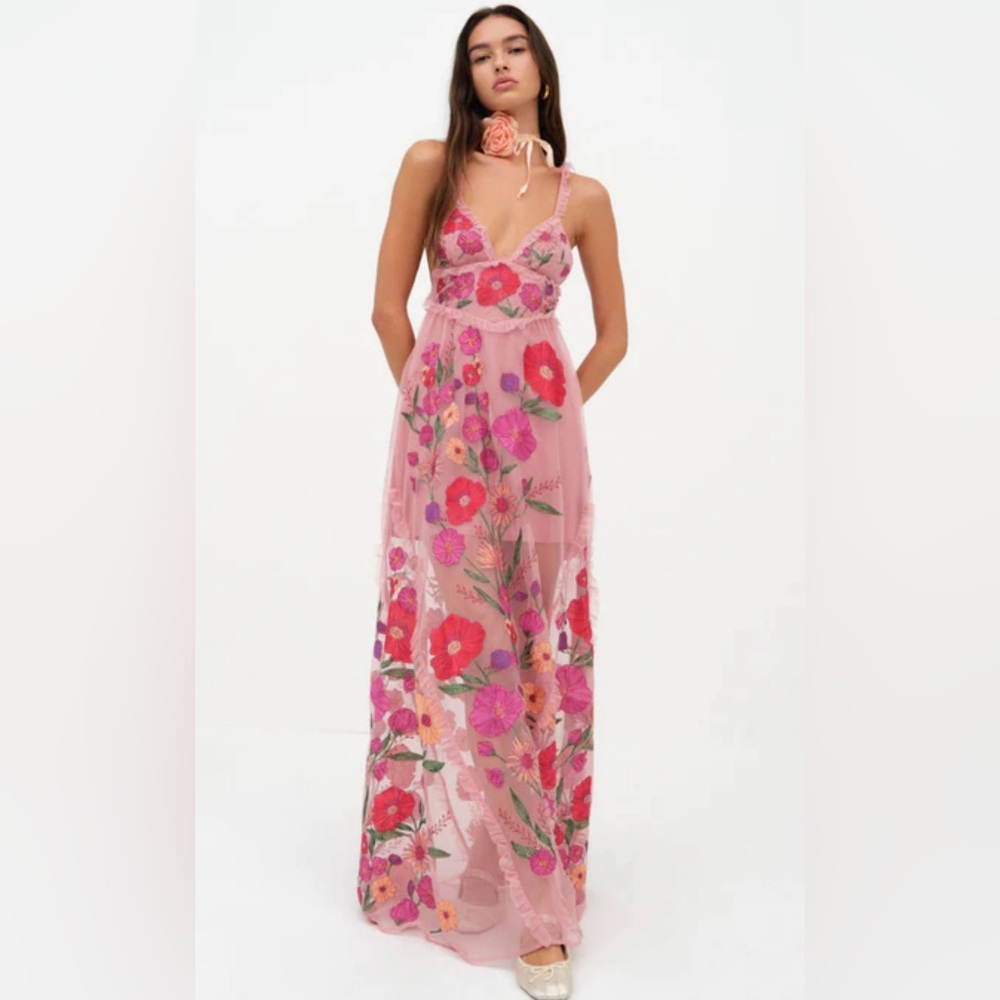 For Love & Lemons Kaylee Maxi Dress